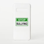 Capa Para Samsung Galaxy Parar Sinal de Bullying Verde<br><div class="desc">Todos nós temos de enfrentar o assédio moral. A intimidação é um problema grave. O assédio é um crime e pode causar graves danos às suas vítimas. Luta contra o bullying.</div>