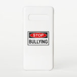 Capa Para Samsung Galaxy Parar Sinal de Bullying Vermelho<br><div class="desc">Todos nós temos de enfrentar o assédio moral. A intimidação é um problema grave. O assédio é um crime e pode causar graves danos às suas vítimas. Luta contra o bullying.</div>
