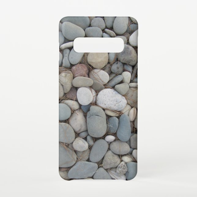 Capa Para Samsung Galaxy Pedras do Rio Querem Padrões do outono (Verso)