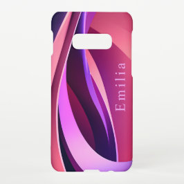 Capa Para Samsung Galaxy Personized Purple Phone Case