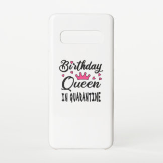 Capa Para Samsung Galaxy Rainha de aniversário em quarentena