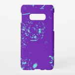 Capa Para Samsung Galaxy Roxo - Dodores Azuis Claro<br><div class="desc">Maleta azul-púrpura Samsung Galaxy S10E</div>