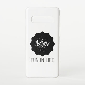 Capa Para Samsung Galaxy Samsung Galaxy S10 Hülle Fun ist Live Logo