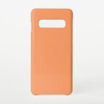 Capa Para Samsung Galaxy Tangerina Atômica<br><div class="desc">Tangerina Atômica #FF9966</div>