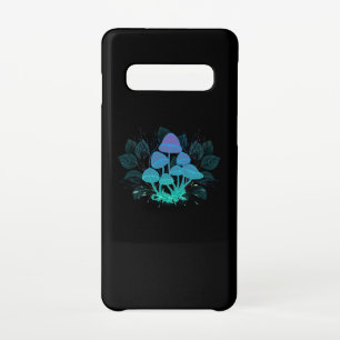 Capa Para Samsung Galaxy Toadstools em arbustos