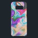 Capa Para Samsung Galaxy S8 Da Uncommon Abstrato moderno espirais coloridas do mármore 3<br><div class="desc">Abstrato moderno e colorido pântano.</div>