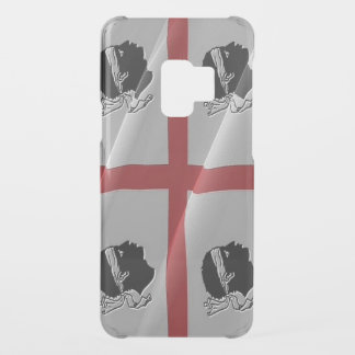 Capa Para Samsung Galaxy S9, Uncommon Bandeira de ondulação de Sardinia