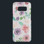 Capa Para Samsung Galaxy S8 Da Uncommon Padrão de Flores de Aquarelas Coloridas da Tendy<br><div class="desc">Padrão de aquarelas coloridas femininas modernas.</div>