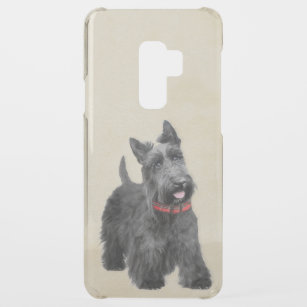 Capa Para Samsung Galaxy S9 Plus, Uncommon Pintura de Terrier escocês - Arte de cão original 
