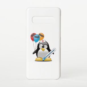 Capa Para Samsung Galaxy Vai logo. Enfermeira de pinguins.