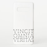 CAPA PARA SAMSUNG GALAXY VINCIT OMNIA VERITAS<br><div class="desc">VINCIT OMNIA VERITAS - a verdade conquista tudo.</div>