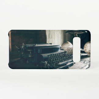 Capa Para Samsung Galaxy Vintage Antique Typewrite