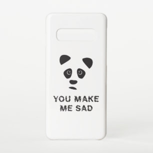 Capa Para Samsung Galaxy Você me deixa triste. Triste panda.
