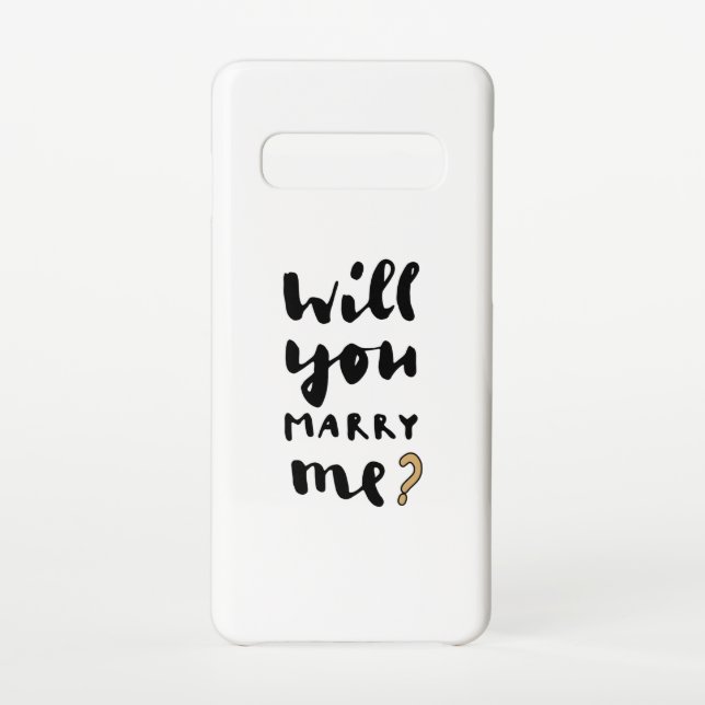 Capa Para Samsung Galaxy Você vai me casado? (Verso)