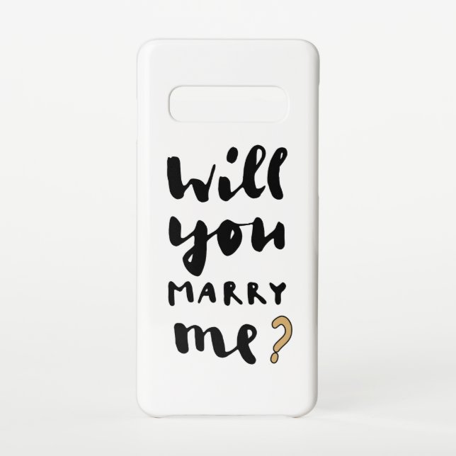 Capa Para Samsung Galaxy Você vai me casado? (Verso)