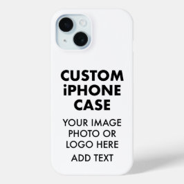 Capa PERSONALIZADA para iPHONE 15 BARELY THERE