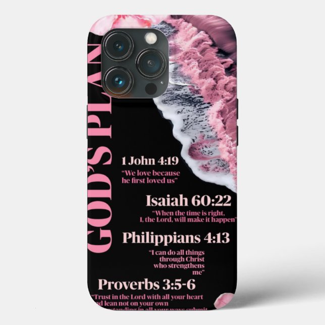 Capa Personalizada para iPhone - O Plano de Deus (Verso)