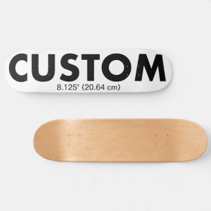 Capa personalizada personalizada de skate de 8,125