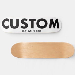 Capa personalizada personalizada de skate de 8,5" 