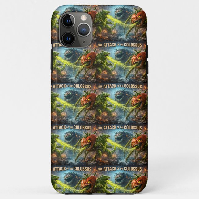 Capa protetora para iPhone 11 Pro Max da Colossus (Verso)