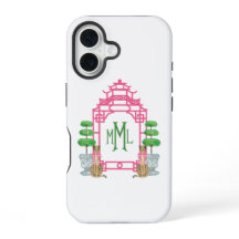 Capa resistente para iPhone 16 com pagode personal