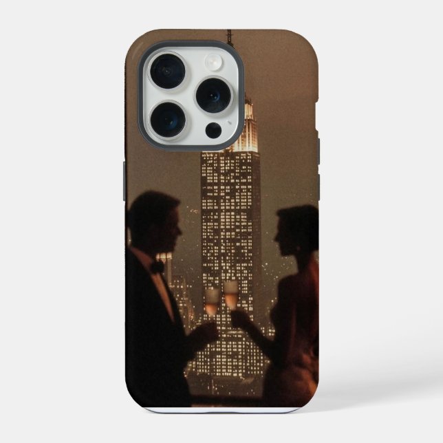 Capa Rígida para iPhone 15 Pro Casal Sucesso Luxo (Verso)