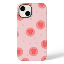 Capa rosa para iPhone | amor fofo