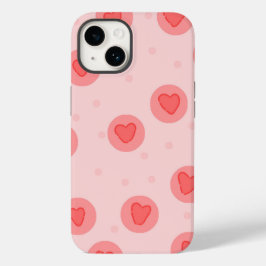 Capa rosa para iPhone | amor fofo