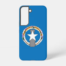 Capa Samsung Galaxy S22 Bandeira das Ilhas Mariana
