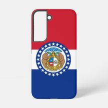 Capa Samsung Galaxy S22 Bandeira do Missouri