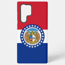 Capa Samsung Galaxy S22 Ultra bandeira do Missouri