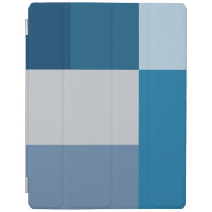 Capa Smart Para iPad Cinza De Bloco De Cores De Impressões E Blues