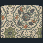 Capa Smart Para iPad Design Azulejo Floral Persa Decorativo<br><div class="desc">Um design floral decorativo,  este azulejo persa apresenta várias flores diferentes dançando juntas em uma maravilhosa medalha de cor. Conhece alguém que ama flores ou designs de outros países? Este seria o presente perfeito para eles!</div>