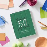 Capa Smart Para iPad Fazer 50, boa festa de aniversário colorida<br><div class="desc">Celebre seu 50º aniversário em estilo com este chic elegante 50 e fabuloso design de aniversário. Um design moderno com texto de script e gráficos ousados. Alterar a cor para personalizar. Parte de uma coleção.</div>