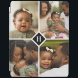 Capa Smart Para iPad Monograma Personalizado da Família de Colagem de F<br><div class="desc">Um presente personalizado especial com 4 fotos personalizadas e um monograma inicial. Use as ferramentas de design para adicionar texto adicional em qualquer fonte e cores que desejar. Carregue mais fotos, edite a cor do plano de fundo ou escolha entre todos os nossos estilos de caso para o seu dispositivo....</div>