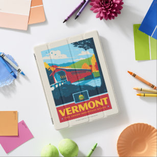 Capa Smart Para iPad Orgulho   Vermont do estado