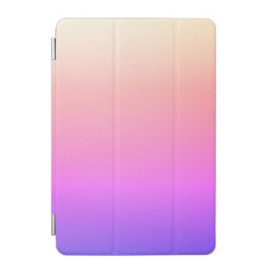 Capa Para iPad Mini Pêssego Esmaecido Cor-de-Rosa e Púrpura