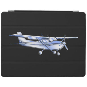 Capa Smart Para iPad Silhueta de Cessna Clássica de Aeronaves Voando em