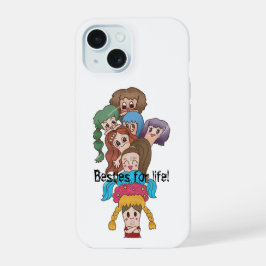 Capa Traseira do iPhone 15 - Energia do Girl Gang
