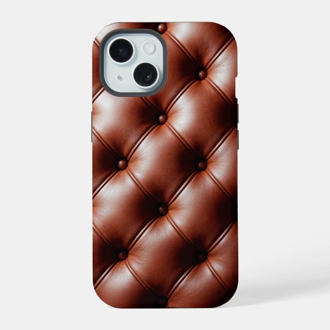 Capa Tufted Elegance para iPhone / iPad (Verso)