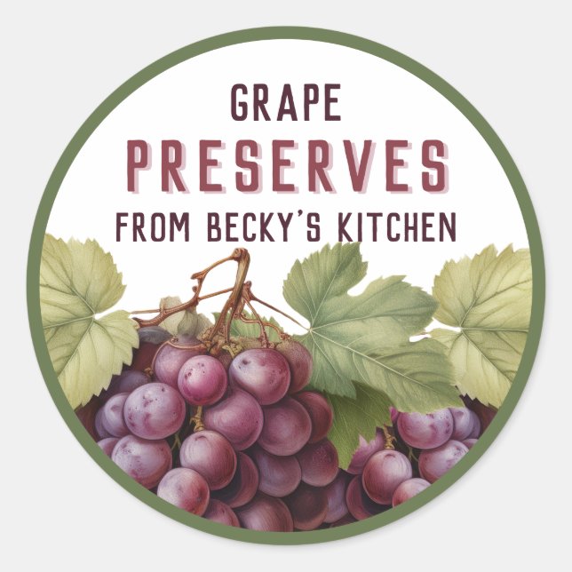 Capa vermelha caseira preserva adesivos para latas (Frente)