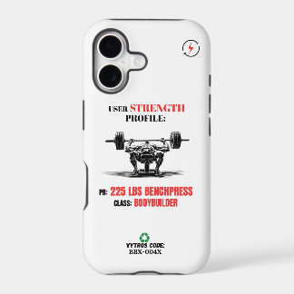 Capa VYTROS Fitness "Perfil de Força" para iPhone