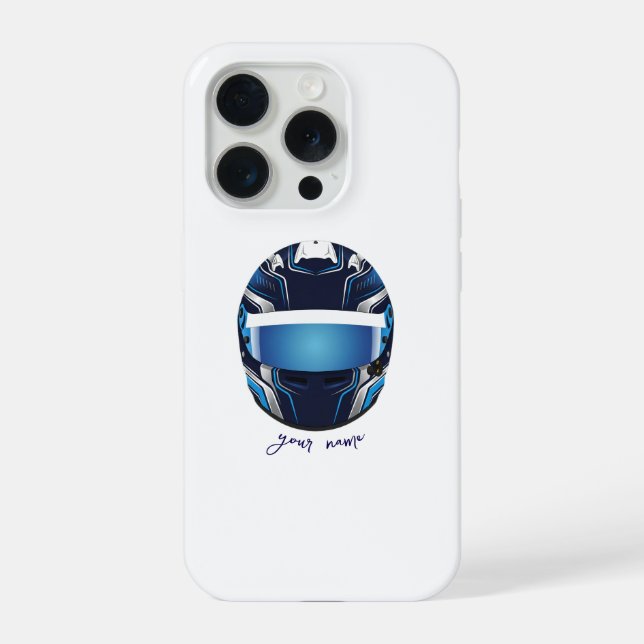 Capacete de Corrida Personalizado – Piloto Profiss (Verso)