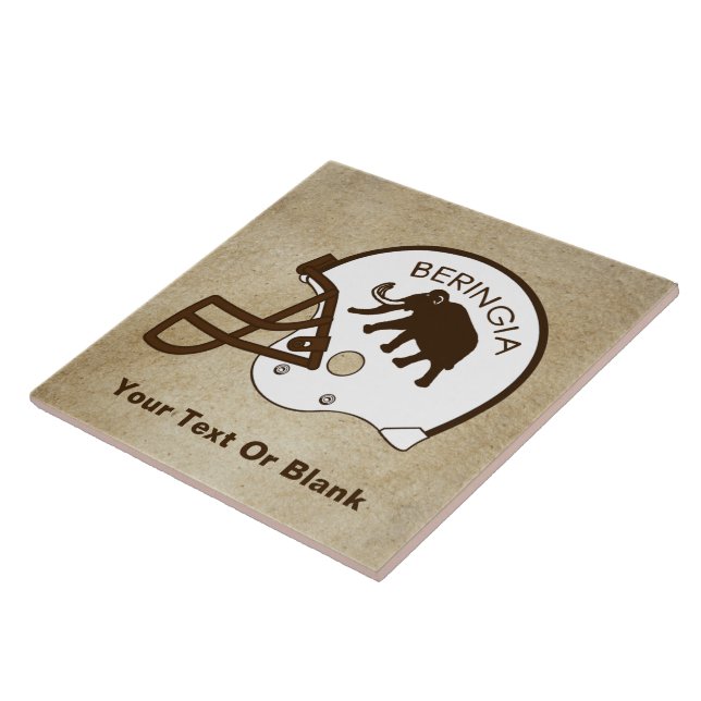 Capacete de Futebol da Universidade de Beringia (Lateral)