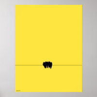 Capacidades gráficas poster amarelas de arte adole