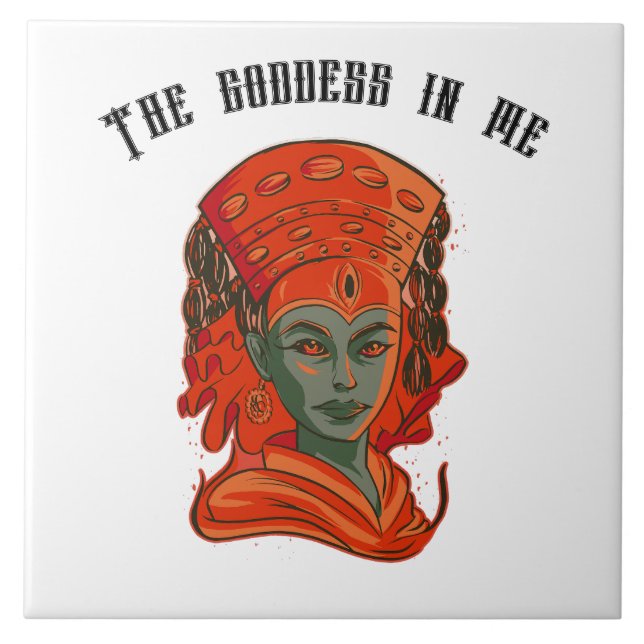 Capacitar a Deusa Arte Espiritual Força Feminina (Frente)