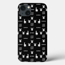 Capas Alpaca iPhone 13 Pretas e Brancas por Wighar