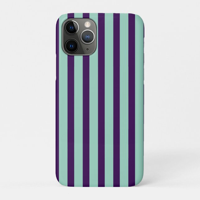 Capas Chic iPhone 11 Pro com Design de Faixa Ousad (Verso)