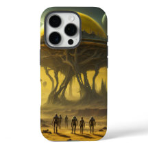 Capas de Celular Planeta Amarelo Alien