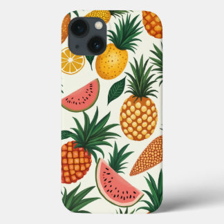 Capas de design de fruta tropical 13